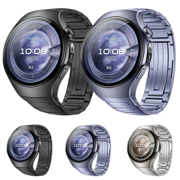 CLASSIC Kovový remienok pre Huawei Watch 5 46mm strieborný