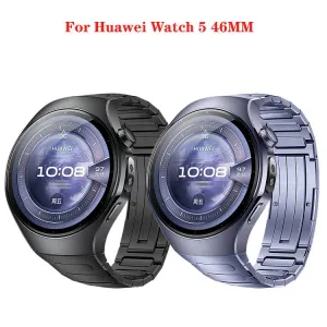 CLASSIC Kovový remienok pre Huawei Watch 5 46mm strieborný