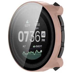 PC FULL COVER Plastový kryt so sklom pre Suunto Vertical ružový