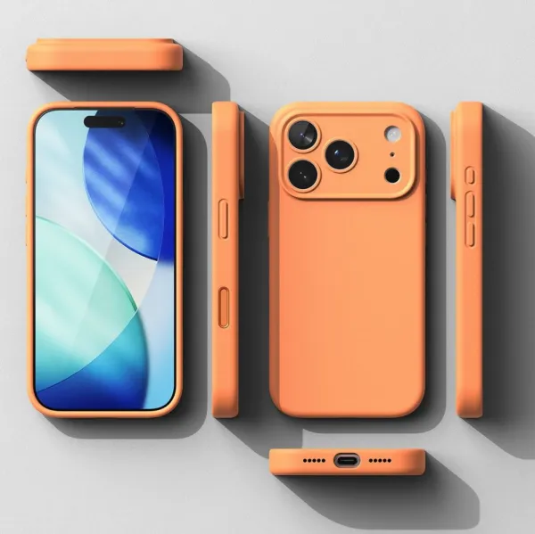 RINGKE SILICONE MAGSAFE Ochranný kryt Apple iPhone 17 Pro TANGERINE