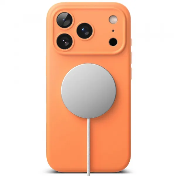 RINGKE SILICONE MAGSAFE Ochranný kryt Apple iPhone 17 Pro TANGERINE