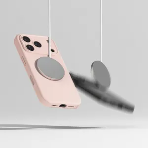 RINGKE SILICONE MAGSAFE Ochranný kryt Apple iPhone 17 Pro Max PINK SAND