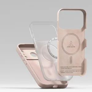 RINGKE SILICONE MAGSAFE Ochranný kryt Apple iPhone 17 Pro Max PINK SAND