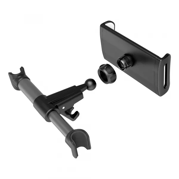 MG Headrest Hook držiak do auta na opierku hlavy, čierny (WTHBK2)