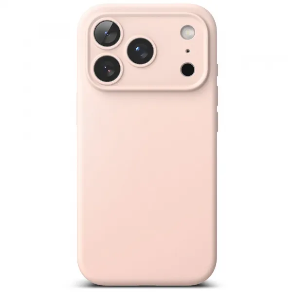 RINGKE SILICONE MAGSAFE Ochranný kryt Apple iPhone 17 Pro Max PINK SAND