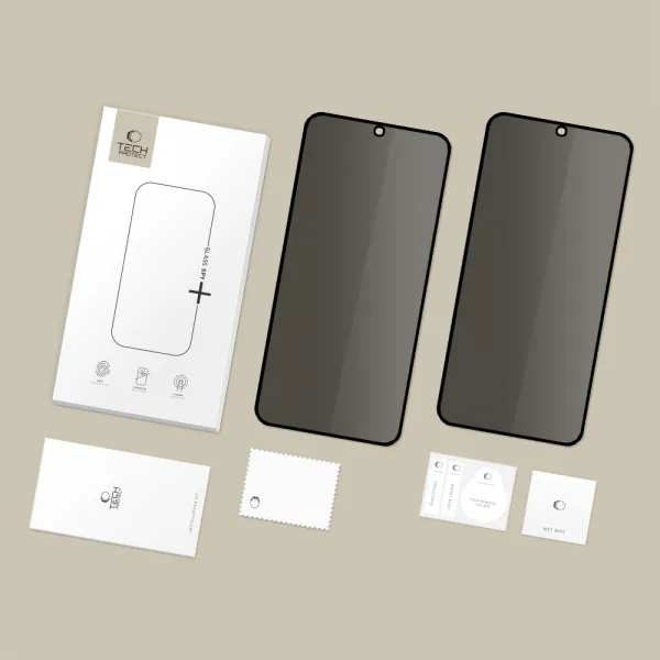 Tech-Protect Glass Spy 2x ochranné sklo na Samsung Galaxy S25 FE
