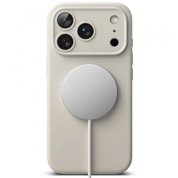 RINGKE SILICONE MAGSAFE Ochranný kryt Apple iPhone 17 Pro Max STONE