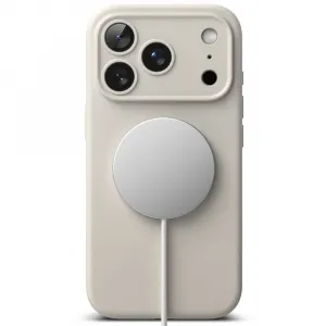 RINGKE SILICONE MAGSAFE Ochranný kryt Apple iPhone 17 Pro Max STONE