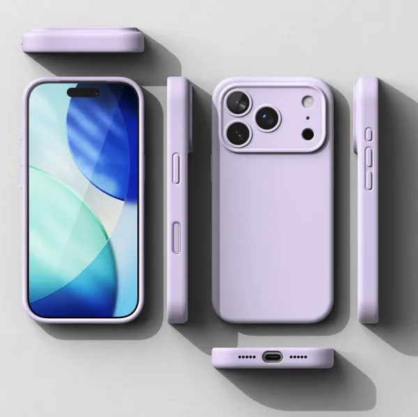 RINGKE SILICONE MAGSAFE Ochranný kryt Apple iPhone 17 Pro Max LIGHT PURPLE