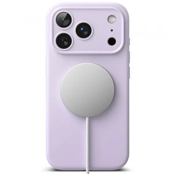 RINGKE SILICONE MAGSAFE Ochranný kryt Apple iPhone 17 Pro Max LIGHT PURPLE
