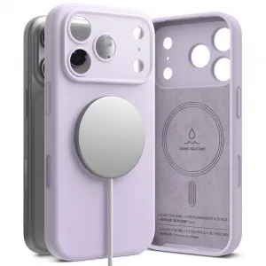 RINGKE SILICONE MAGSAFE Ochranný kryt Apple iPhone 17 Pro Max LIGHT PURPLE