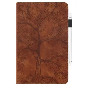 ART TREE Zaklápací obal pre Samsung Galaxy Tab S11 hnedý
