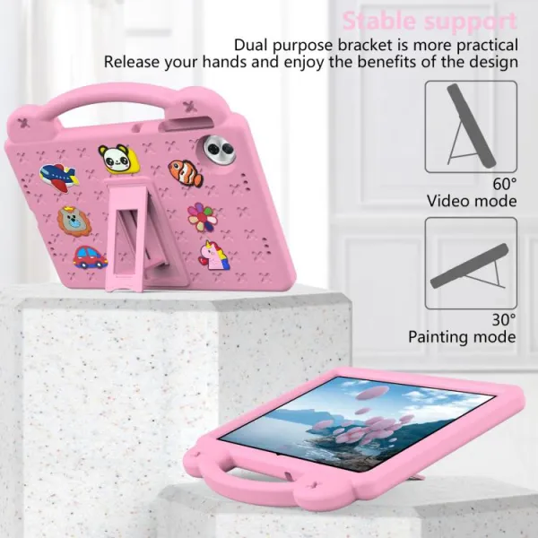 FANY Detský kryt na tablet pre Honor Pad 10 ružový