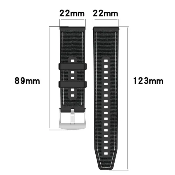 HYBRID Vymeniteľný remienok pre Amazfit T-Rex 3 modrý