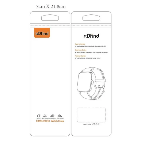 xDfind LEATHER Kožený remienok pre Amazfit T-Rex 3 béžový