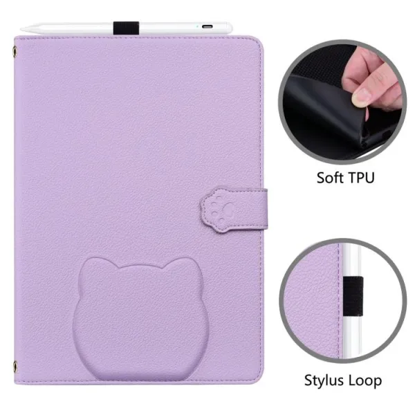 CAT FLIP Zaklápacie puzdro pre OnePlus Pad 3 fialové