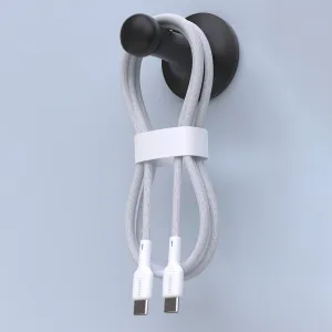 DUDAO L9C 65W Kábel USB-C 2m biely