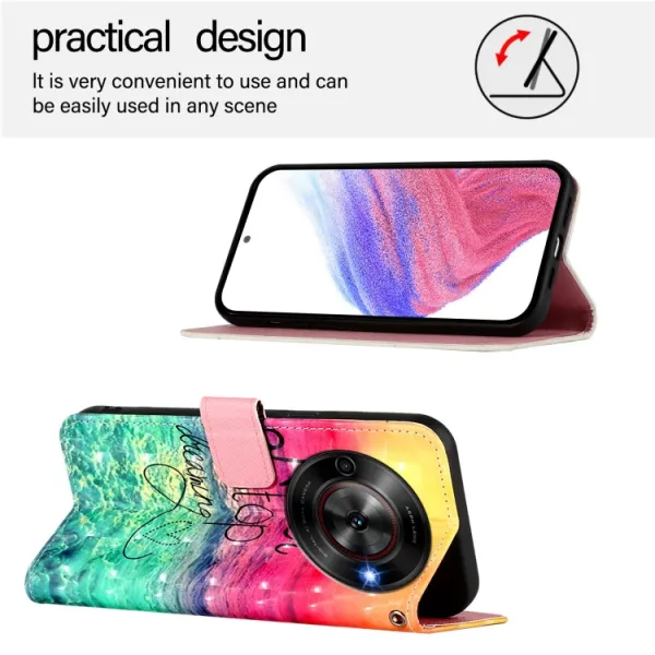 ART Peňaženkový kryt pre ZTE Blade A75 5G / Nubia Focus 5G DREAMS