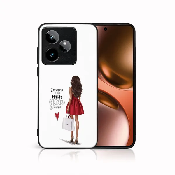 MY ART Ochranný kryt pre Realme GT 7 5G RED DRESS (137)