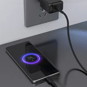 DUDAO L9C 65W Kábel USB-C 2m čierny