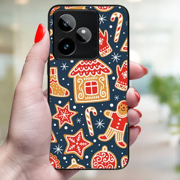 MY ART Kryt s vianočným dizajnom Realme GT 7 5G CHRISTMAS (069)