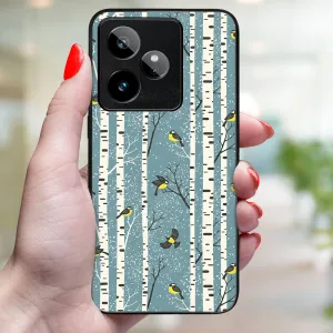 MY ART Kryt s vianočným dizajnom Realme GT 7 5G BIRCH (072)
