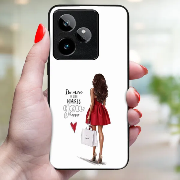 MY ART Ochranný kryt pre Realme GT 7 5G RED DRESS (137)