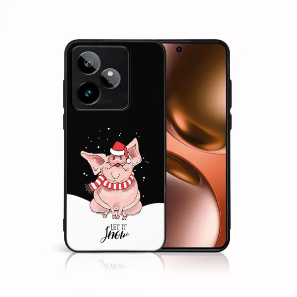 MY ART Kryt s vianočným dizajnom Realme GT 7 5G LET IT SNOW (075)