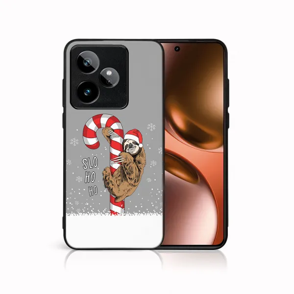 MY ART Kryt s vianočným dizajnom Realme GT 7 5G CANDY (076)