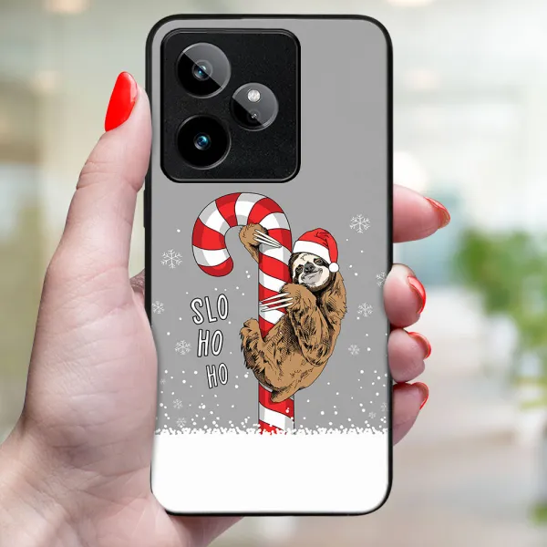 MY ART Kryt s vianočným dizajnom Realme GT 7 5G CANDY (076)