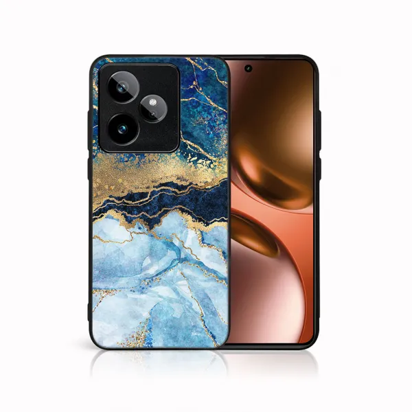 MY ART Ochranný kryt pre Realme GT 7 5G BLUE MARBLE (141)