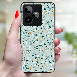 MY ART Ochranný kryt pre Realme GT 7 5G BLUE TERRAZZO (164)