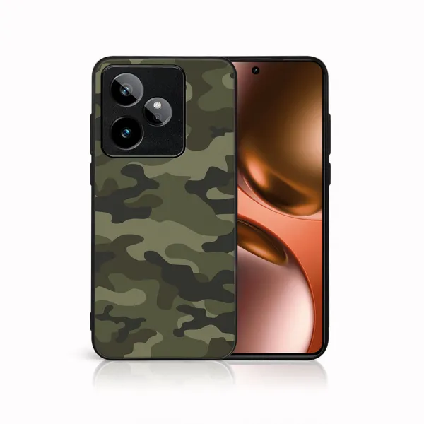 MY ART Ochranný kryt pre Realme GT 7 5G GREEN CAMO (235)