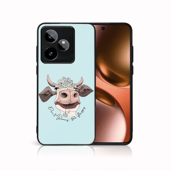 MY ART Ochranný kryt pre Realme GT 7 5G HAPPY COW (181)