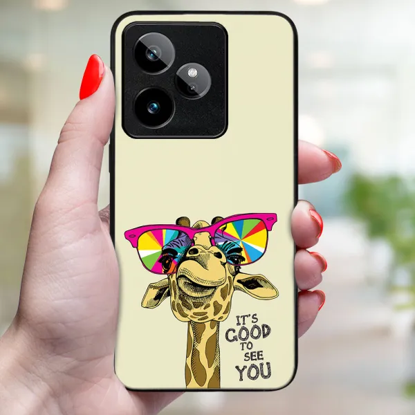 MY ART Ochranný kryt pre Realme GT 7 5G GIRAFFE (180)