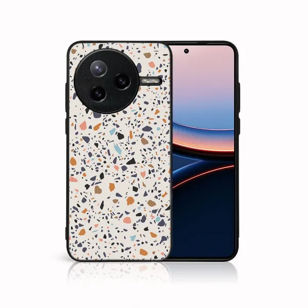 MY ART Ochranný kryt pre Xiaomi Poco F7 Ultra BEIGE TERRAZZO (162)