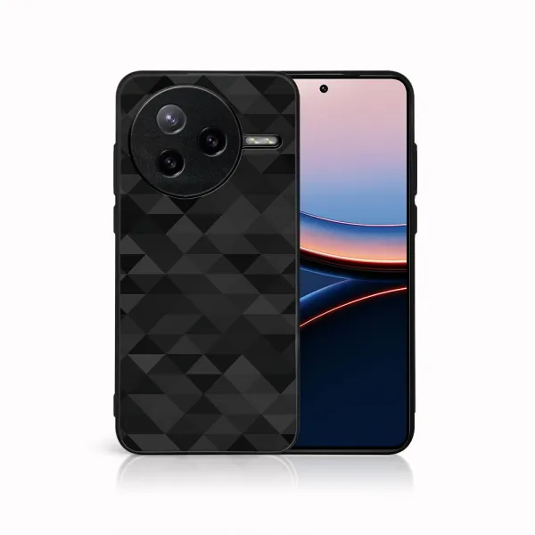 MY ART Ochranný kryt pre Xiaomi Poco F7 Ultra BLACK TRIANGLES (232)