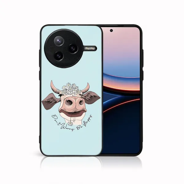MY ART Ochranný kryt pre Xiaomi Poco F7 Ultra HAPPY COW (181)