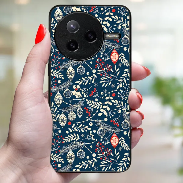 MY ART Kryt s vianočným dizajnom Xiaomi Poco F7 Ultra MISTLETOE (070)