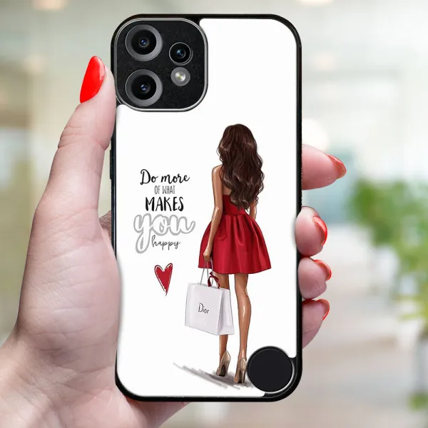 MY ART Ochranný kryt pre CMF Phone 2 Pro RED DRESS (137)