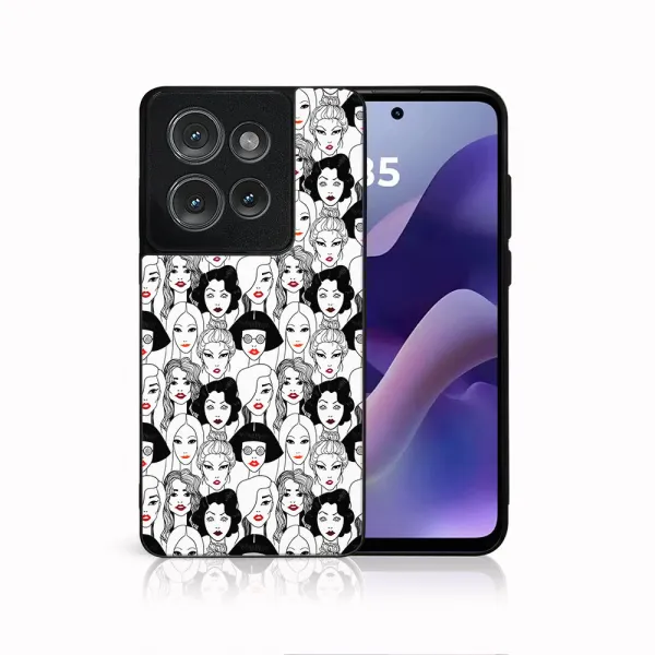 MY ART Ochranný kryt pre Motorola Moto G86 5G LIPSTICK (174)