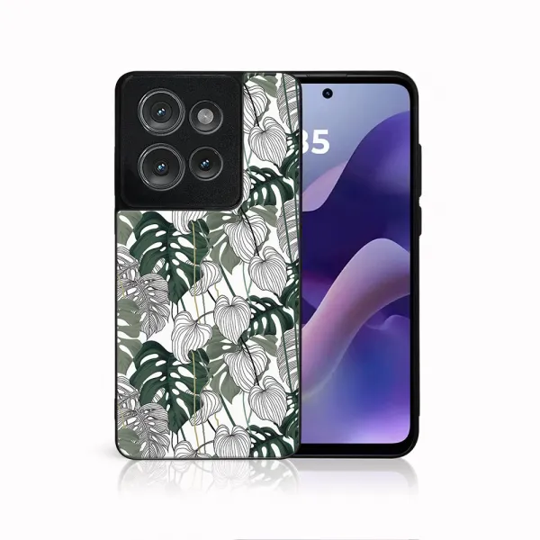 MY ART Ochranný kryt pre Motorola Moto G86 5G LEAF (175)