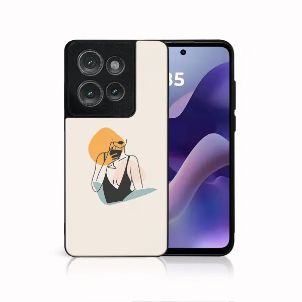 MY ART Ochranný kryt pre Motorola Moto G56 5G WOMAN (197)