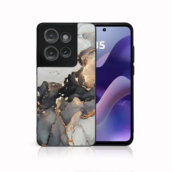 MY ART Ochranný kryt pre Motorola Moto G86 5G GREY MARBLE (140)