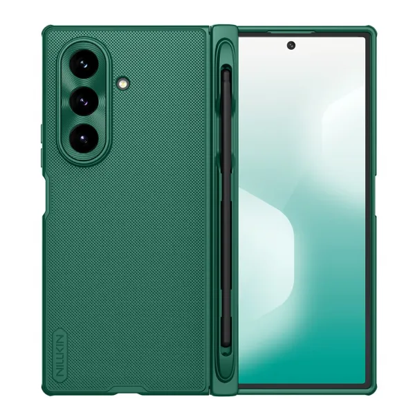 Nillkin Super Frosted FOLD Magnetic Pen Slot Samsung Galaxy Z Fold 7 Dark Green