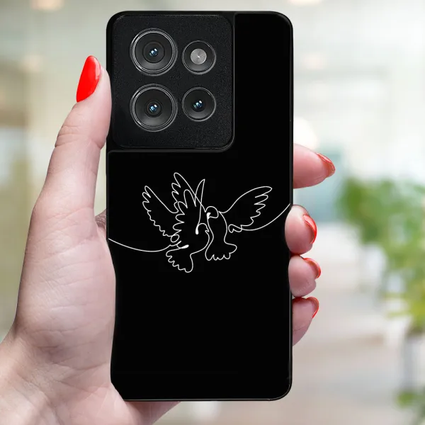 MY ART Ochranný kryt pre Motorola Moto G86 5G WHITE DOVE (195)