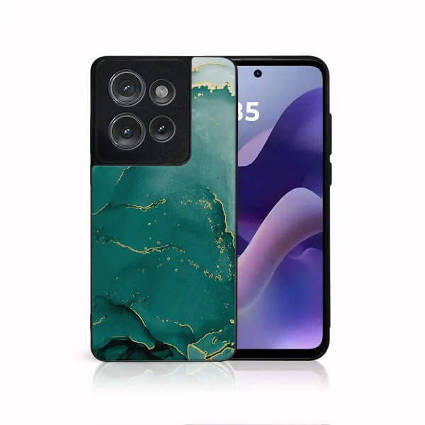 MY ART Ochranný kryt pre Motorola Moto G86 5G GREEN MARBLE (145)