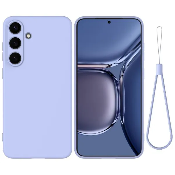RUBBER Ochranný kryt pre Samsung Galaxy S25 FE fialový