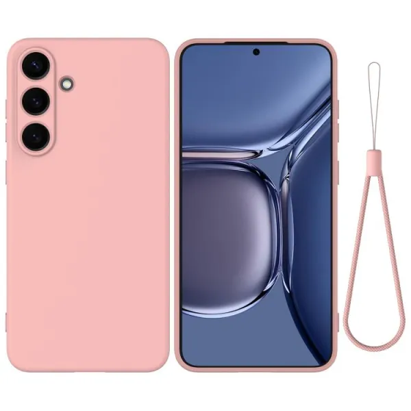 RUBBER Ochranný kryt pre Samsung Galaxy S25 FE ružový