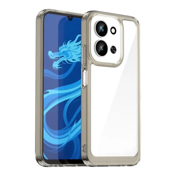 CRYSTAL Ochranný kryt pre Xiaomi Redmi 15C / Redmi 15C 5G šedý
